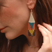 Load image into Gallery viewer, Lennon Fringe Earring $33