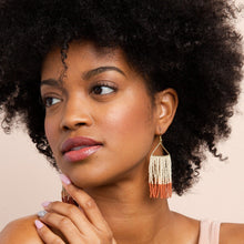 Load image into Gallery viewer, Whitney Fringe Earring -$33