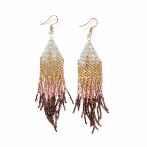 $38 Claire Ombre Fringe Earring