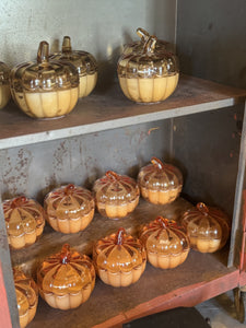 Pumpkin Container Candle