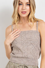 Load image into Gallery viewer, Knitted Sweater Tank Top
