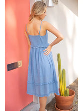 Load image into Gallery viewer, Swiss Dot Midi Dress $52
