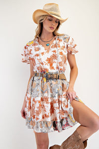 Peach Blossom Dress
