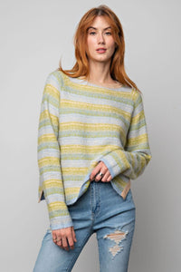 Brushed Knit Crop Sweater