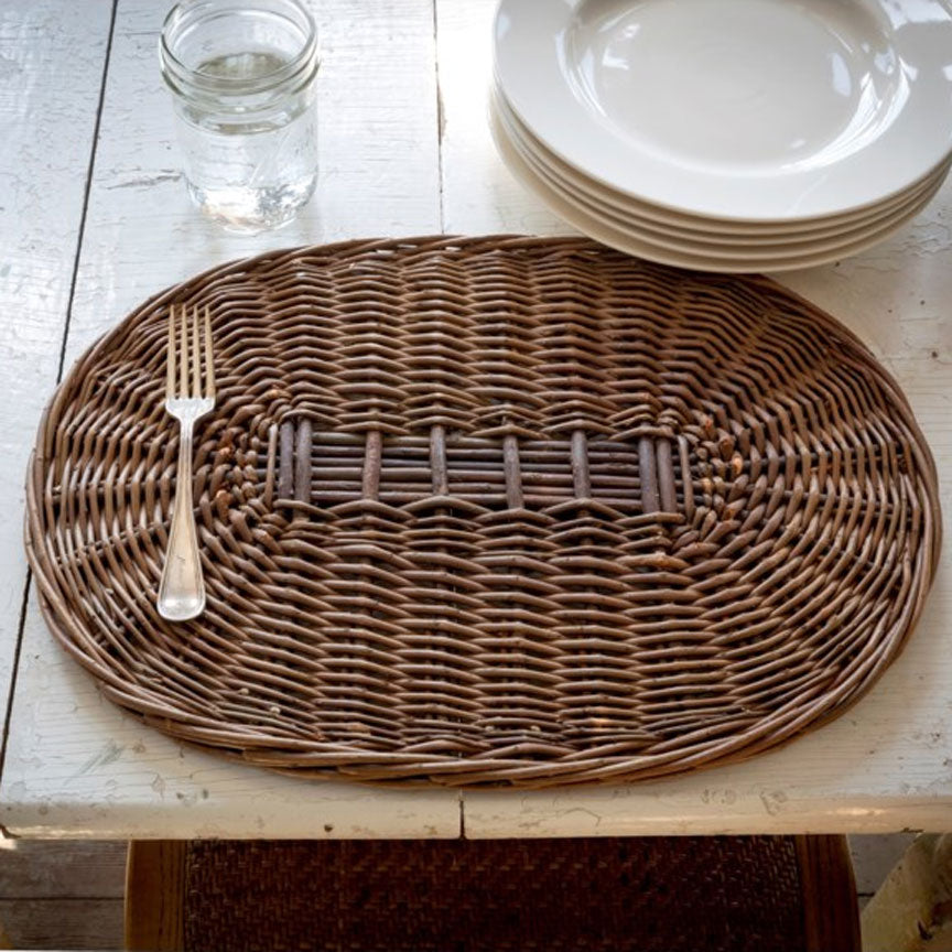 Hand-Woven Willow Placemat